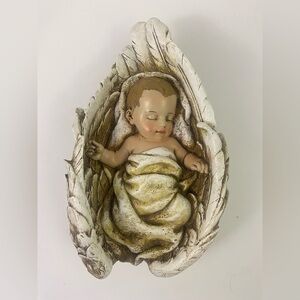 Baby in Angel Wings Josephs Studio Roman Inc Figurine Guardian Angel 8" 2010